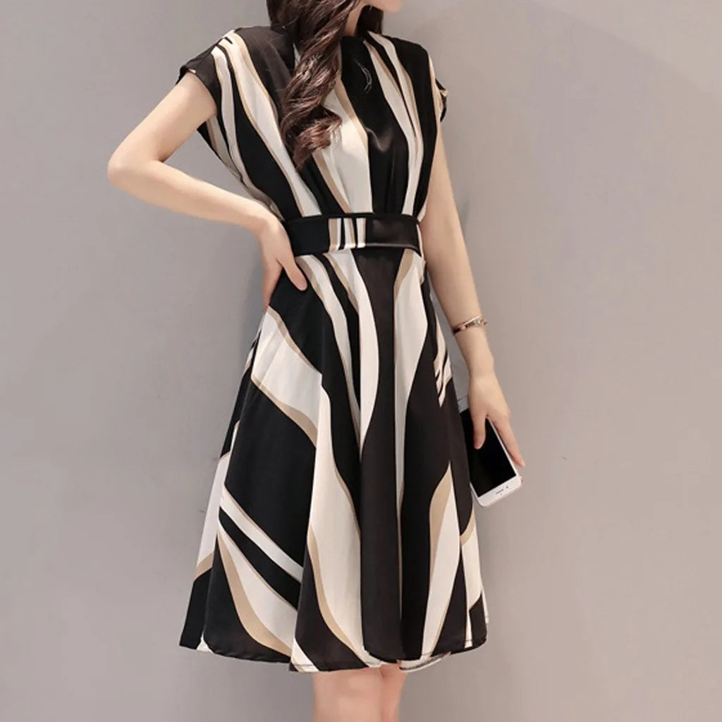 Eleganza stilvolles Business-Sommerkleid
