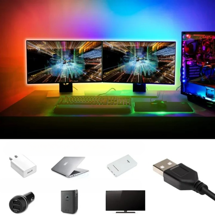 Striscia LED Flessibile con Cambio Colore