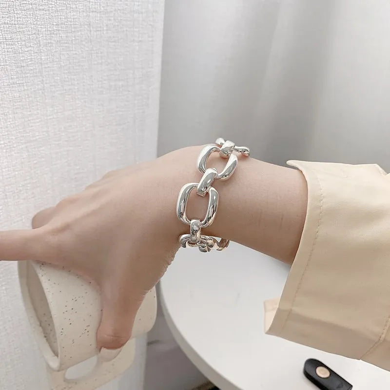 Avalon Stijl Trendy Vintage Dikke Ketting Armband