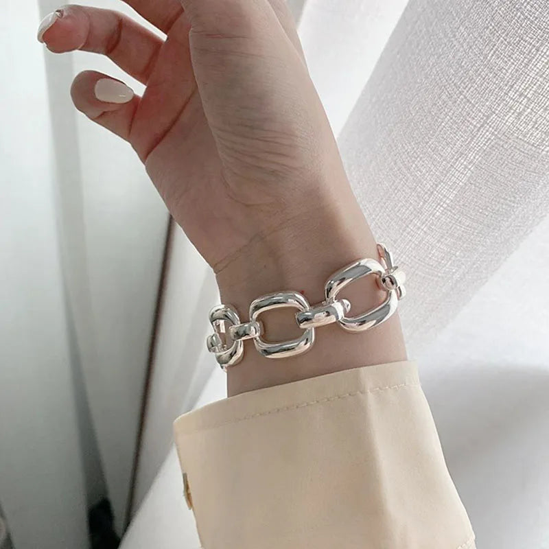 Avalon Stijl Trendy Vintage Dikke Ketting Armband