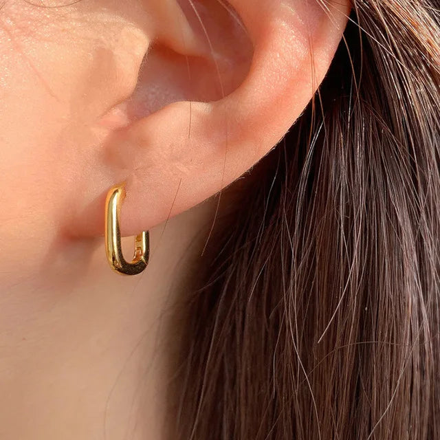 Handmade Silver-Colored Stud Earrings by Foxanry