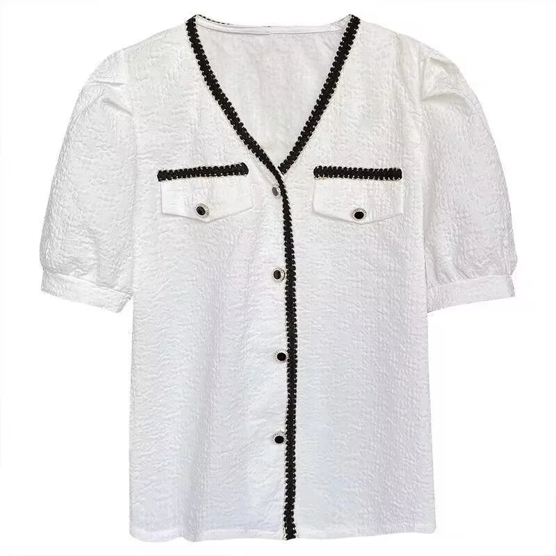 Elegante Chiffon Blouse voor Vrouwen van Stijlvol