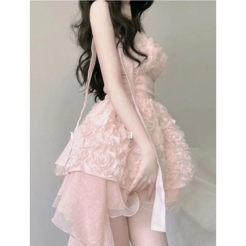 Stralende Mode Chiffon Halterjurk