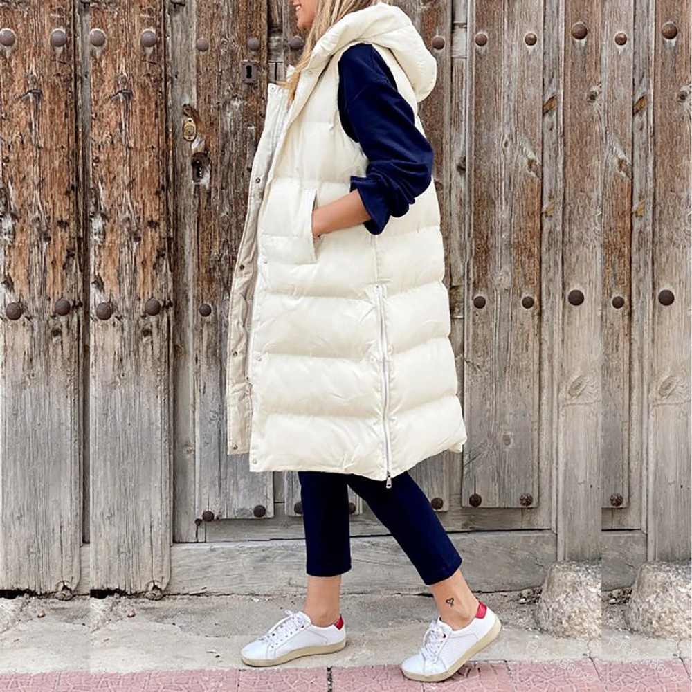 Franziska | Modieus licht en mouwloos Vest
