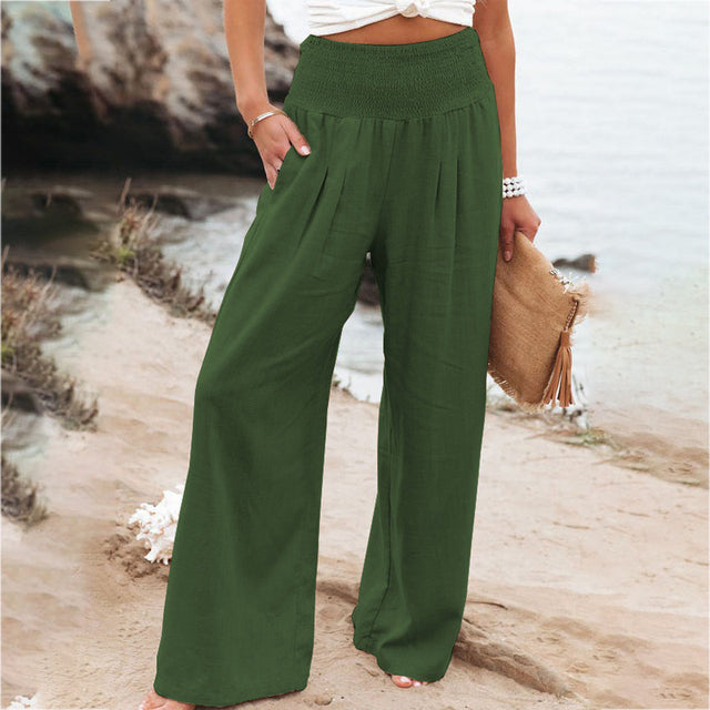 VELANORA | Katherine - Pantaloni estivi leggeri per donna