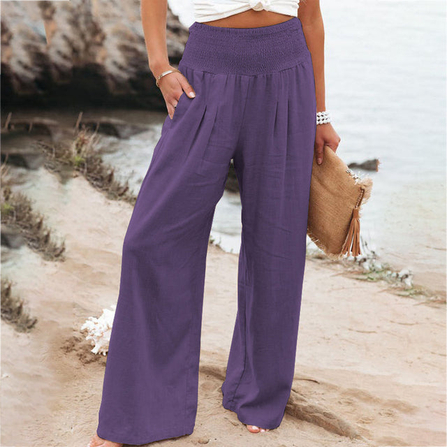 VELANORA | Katherine - Pantaloni estivi leggeri per donna