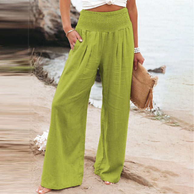 VELANORA | Katherine - Pantaloni estivi leggeri per donna