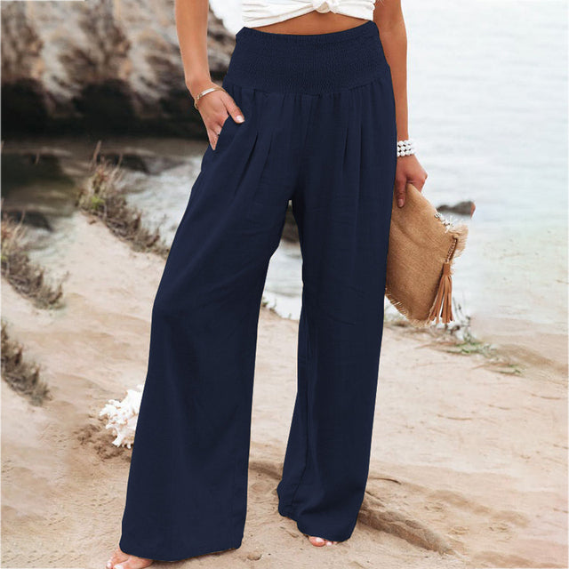 VELANORA | Katherine - Pantaloni estivi leggeri per donna