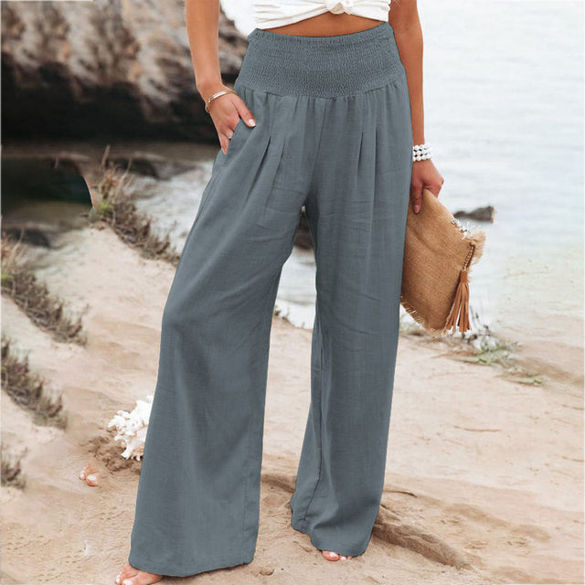 VELANORA | Katherine - Pantaloni estivi leggeri per donna