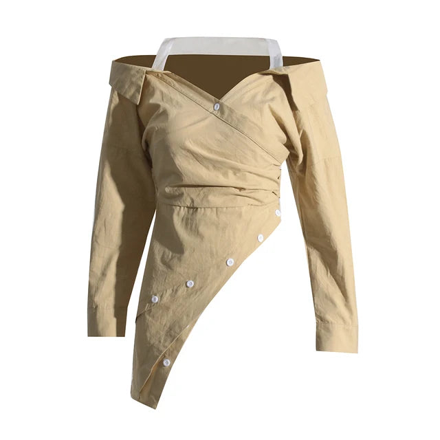 SpringBloom V-Hals Lange Mouwen Tuniek