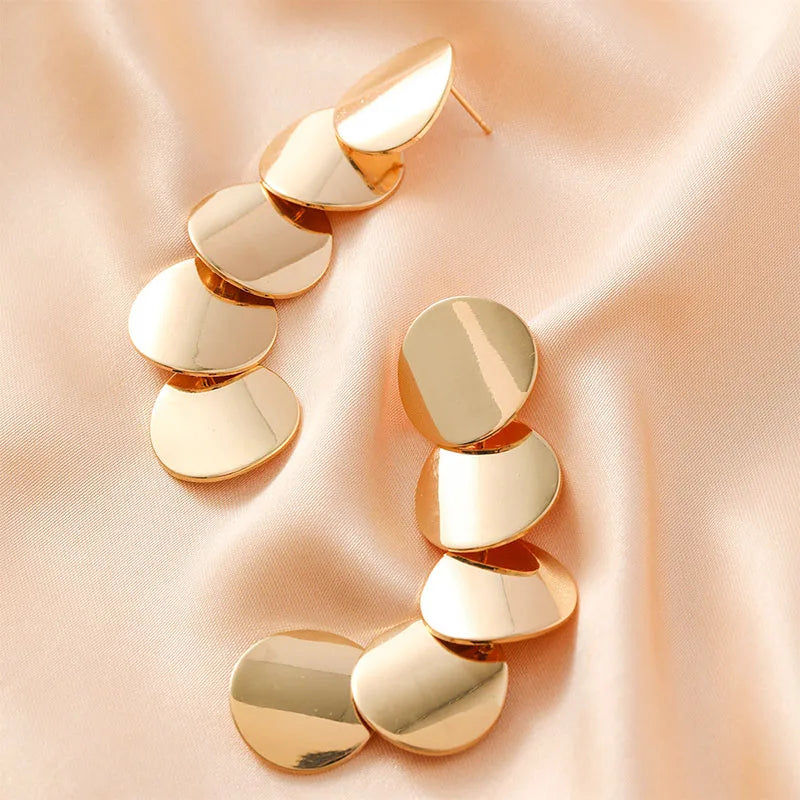 Juwelicious geometrische Statement-Ohrringe