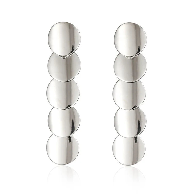 Juwelicious geometrische Statement-Ohrringe