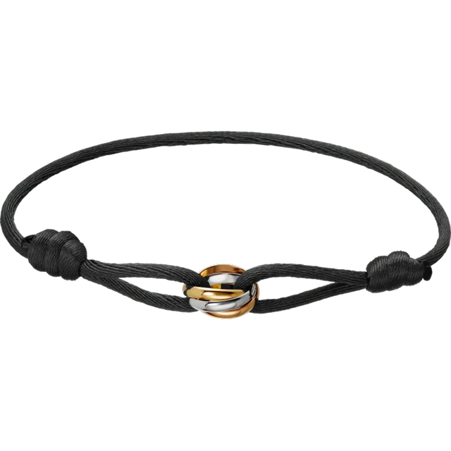 Gevlochten Koord Armband met Oneindigheidssymbool