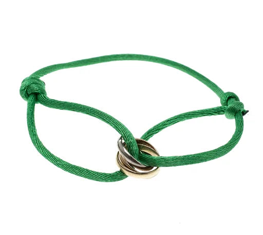 Gevlochten Koord Armband met Oneindigheidssymbool