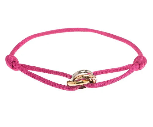 Gevlochten Koord Armband met Oneindigheidssymbool