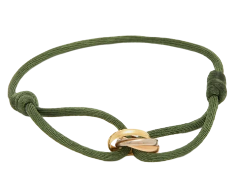 Gevlochten Koord Armband met Oneindigheidssymbool