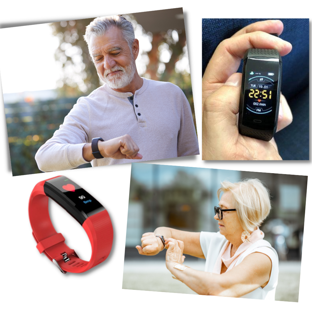 Gezondheidsmonitor Smartwatch