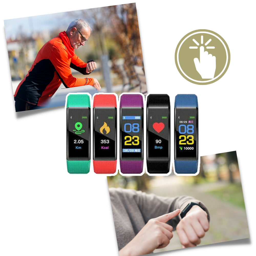 Gezondheidsmonitor Smartwatch