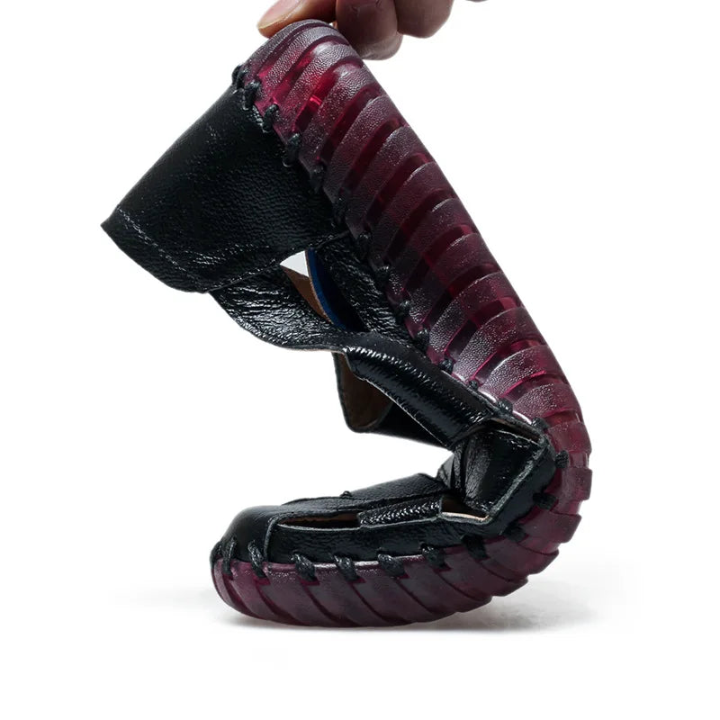 RivieraGlow Summer Leather Shoes