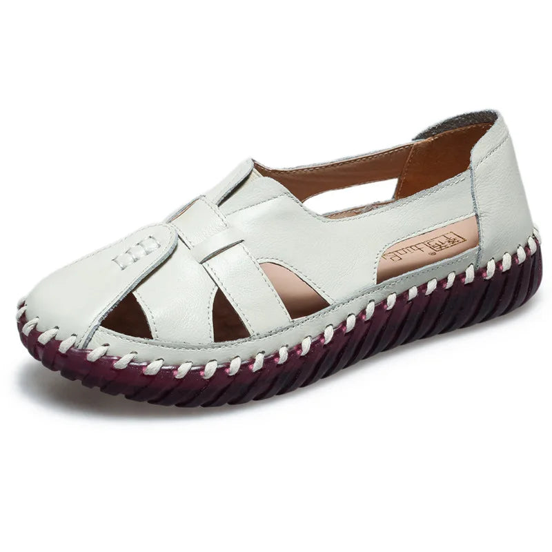 RivieraGlow Scarpe Estive in Pelle