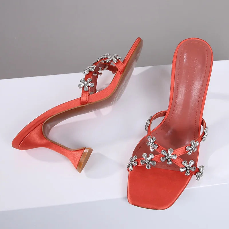 Luminaria Enchanting Flower Decoration Sandals