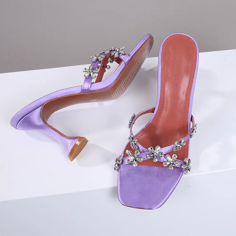Luminaria Enchanting Flower Decoration Sandals