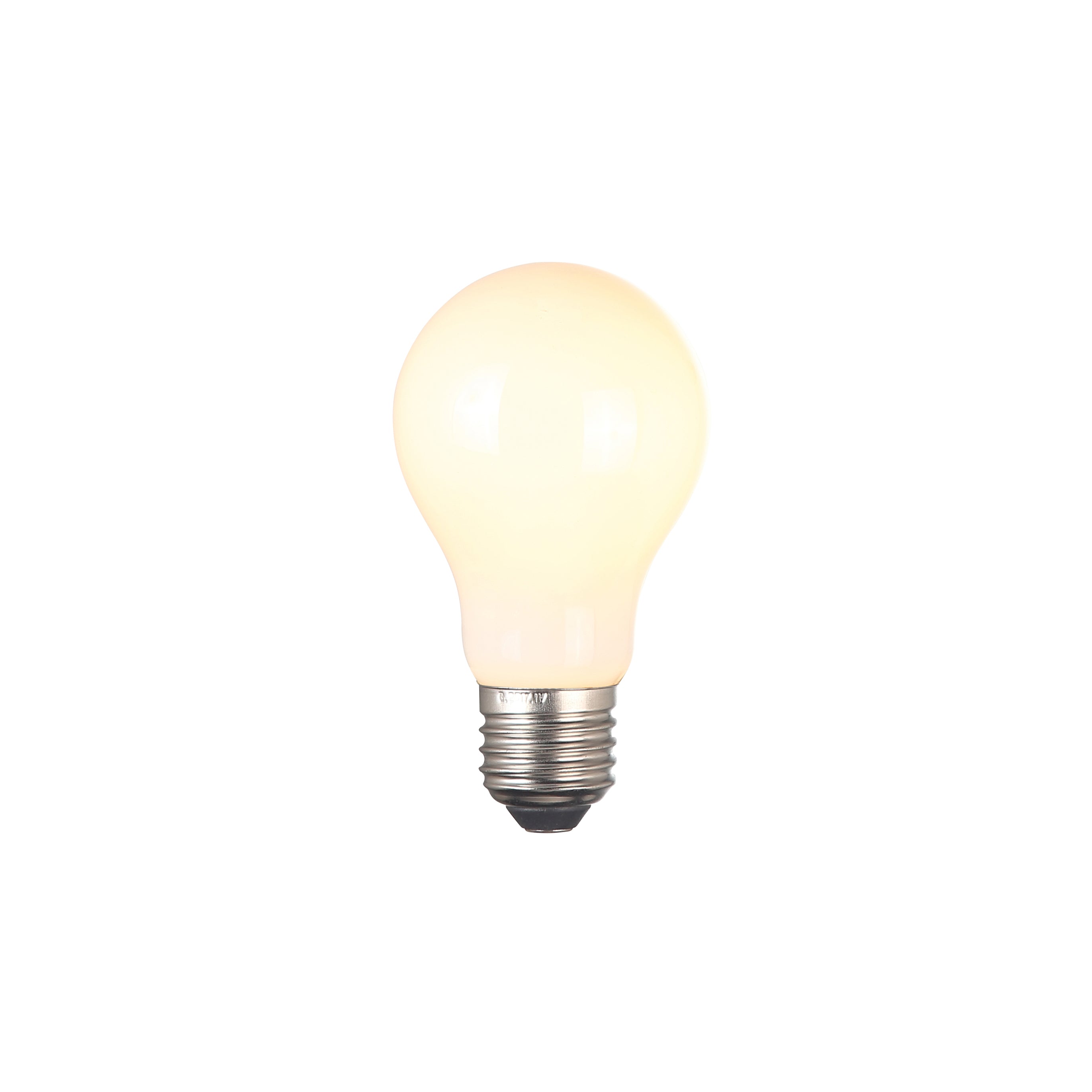Glovis LED Lamp met dimfunctie, helder wit, gloeilamp ontwerp met E27 fitting voor veelzijdig gebruik.