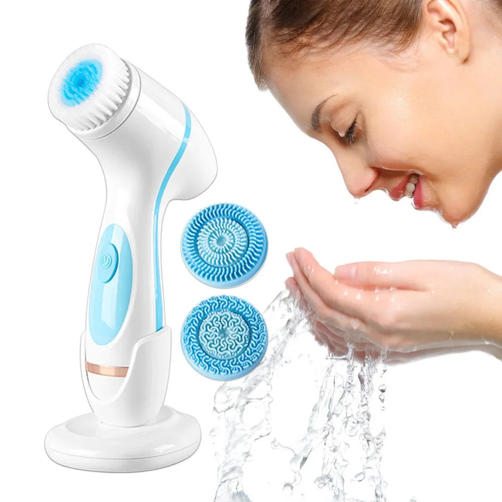 GlowSonic 3-in-1 Gezichtsreiniger en Spa Systeem