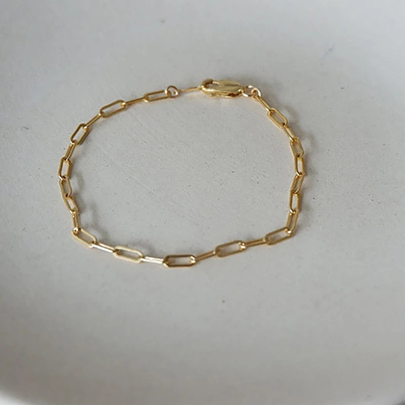 Luxe 18K Gouden Ovale Armband van Gra