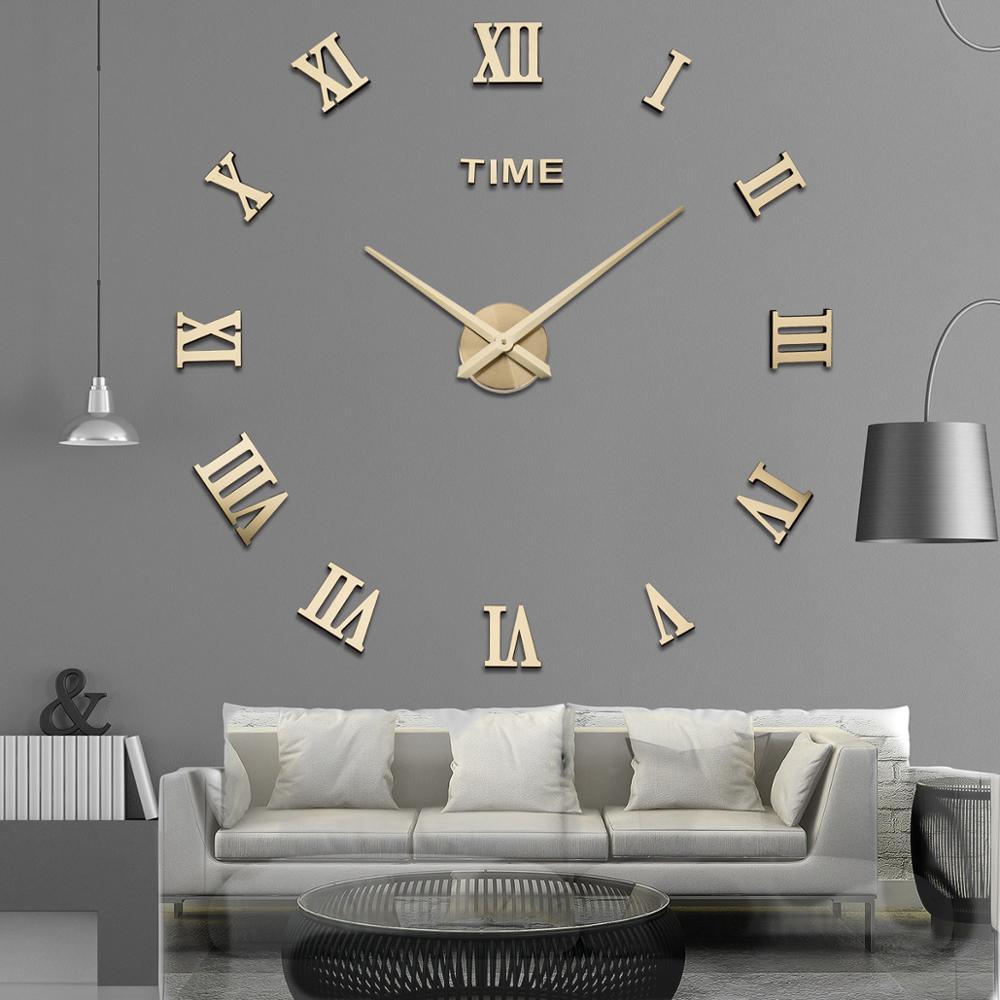Grote Wandklok Geometrisch van Acryl