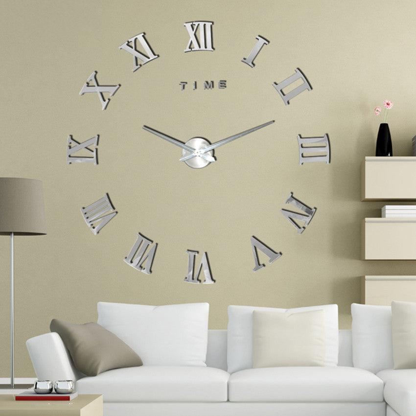 Grote Wandklok Geometrisch van Acryl