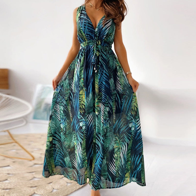 SunnyDays Maxi Dress