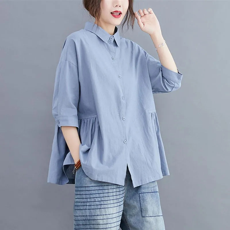 BriseBliss Summer Casual Shirt