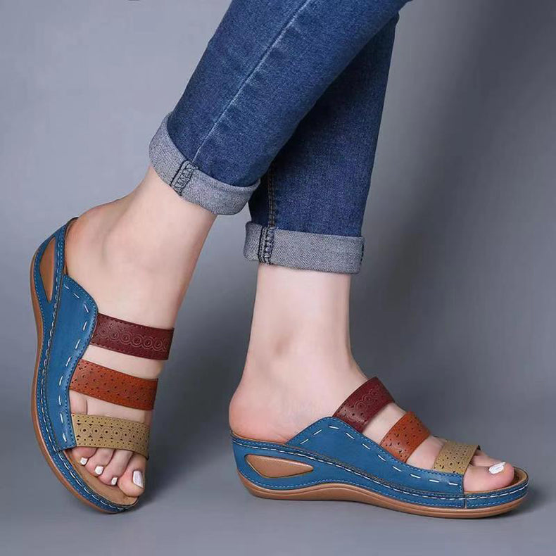 Airy orthopedic sandals for women by Velanora
