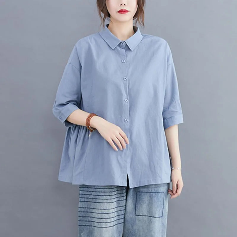 BriseBliss Summer Casual Shirt