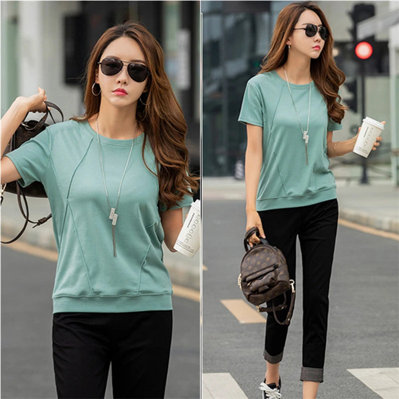 T-shirt Casual Estiva Lumière