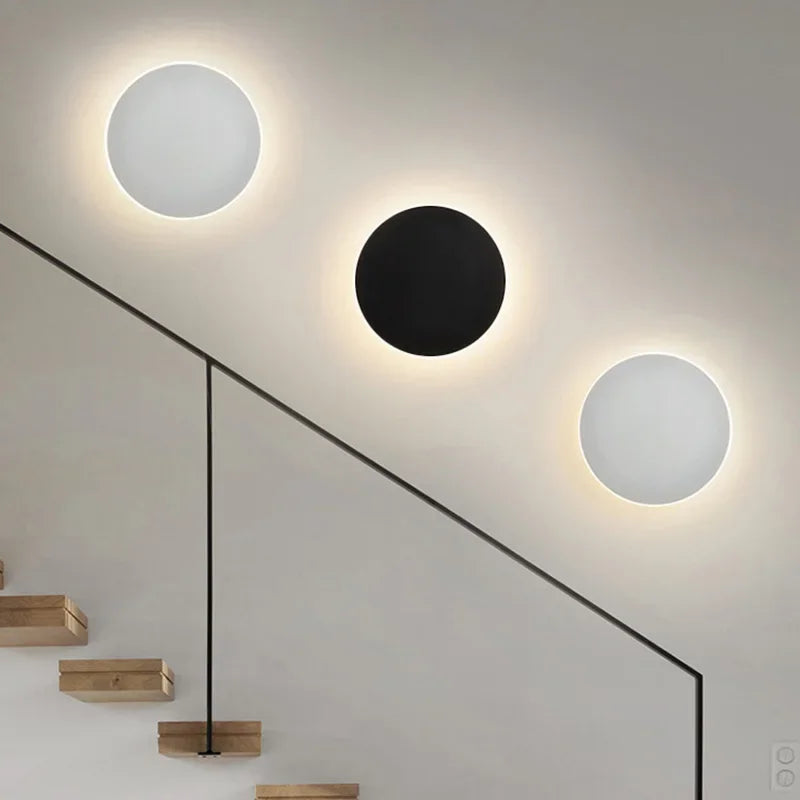 HaloOrb Wandlamp met Modern Circulair Ontwerp
