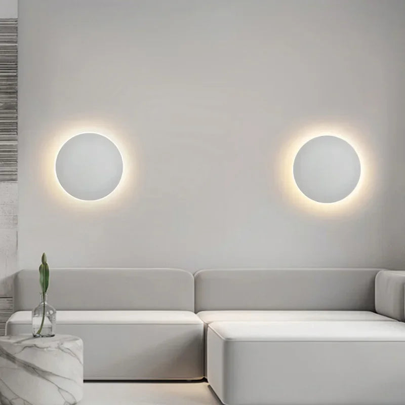 HaloOrb Wandlamp met Modern Circulair Ontwerp