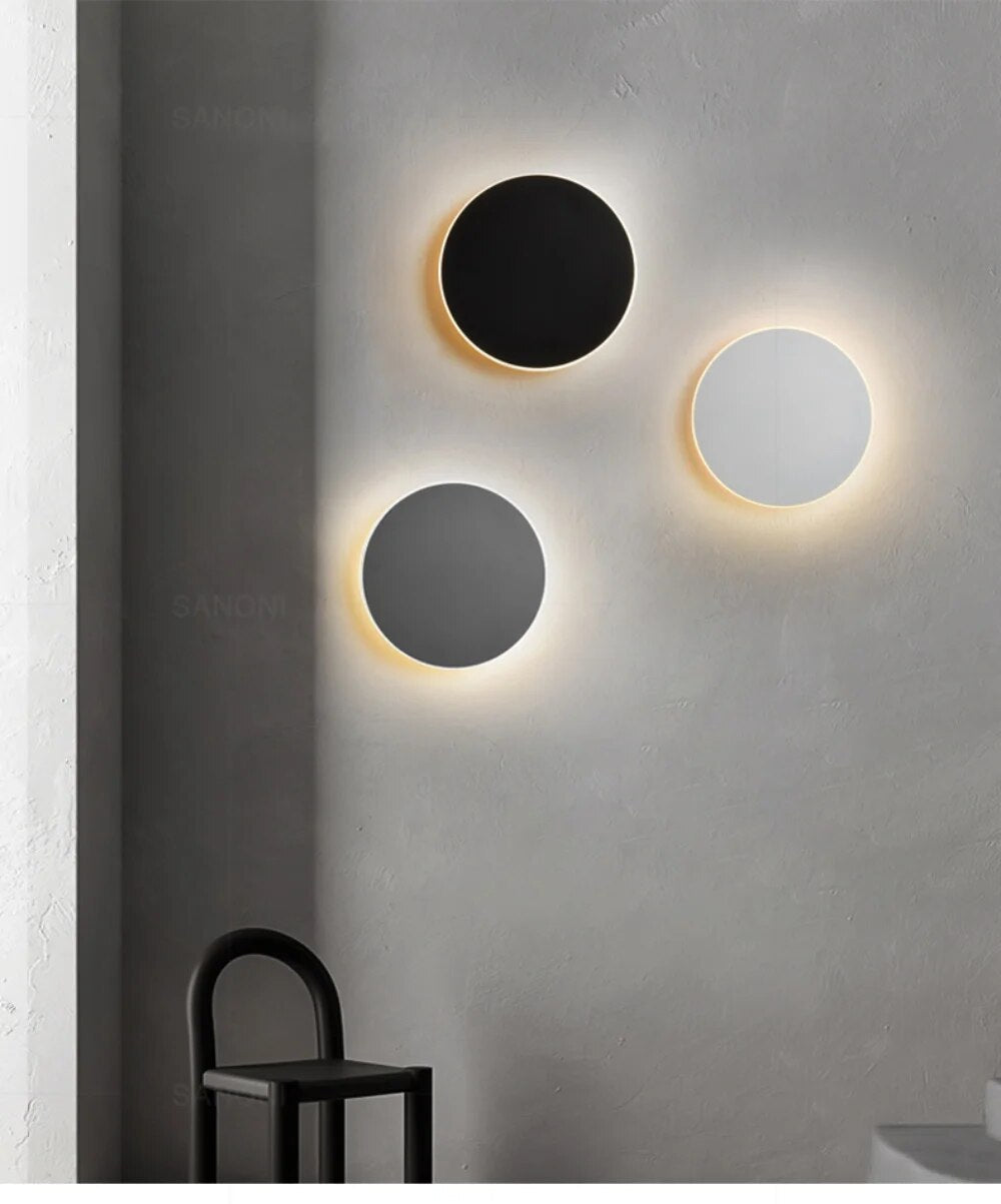 HaloOrb Wandlamp met Modern Circulair Ontwerp