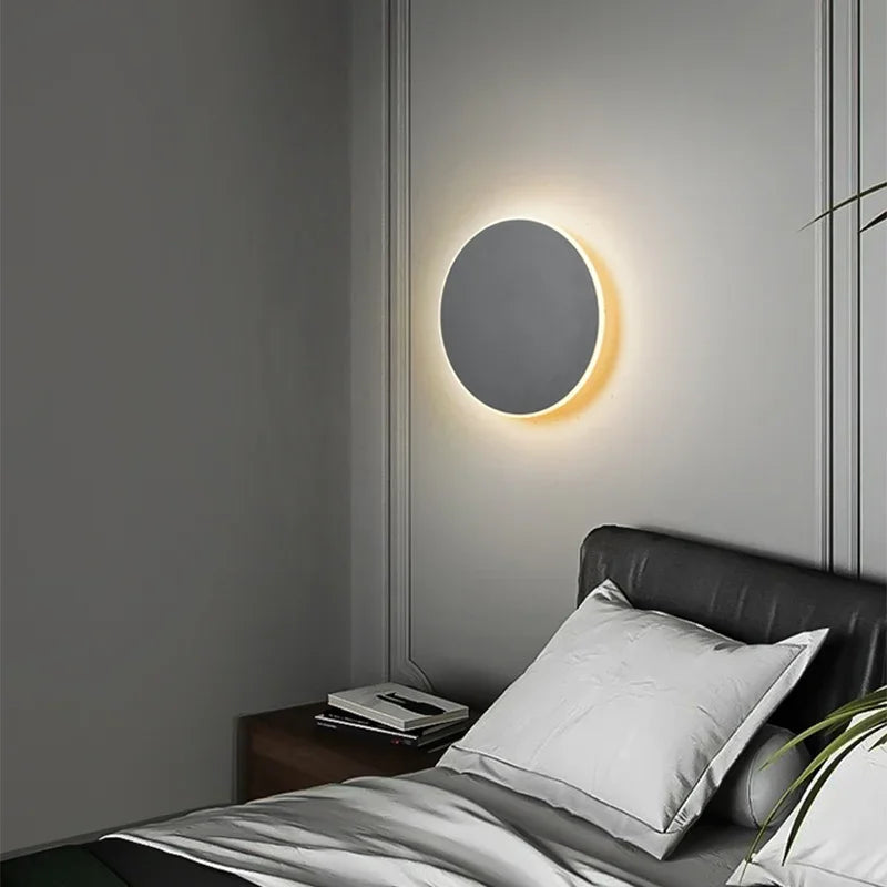 HaloOrb Wandlamp met Modern Circulair Ontwerp