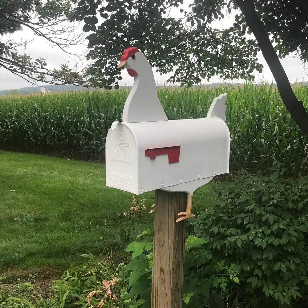 Handgemaakt Dieren Mailbox van Roestvrij Metaal