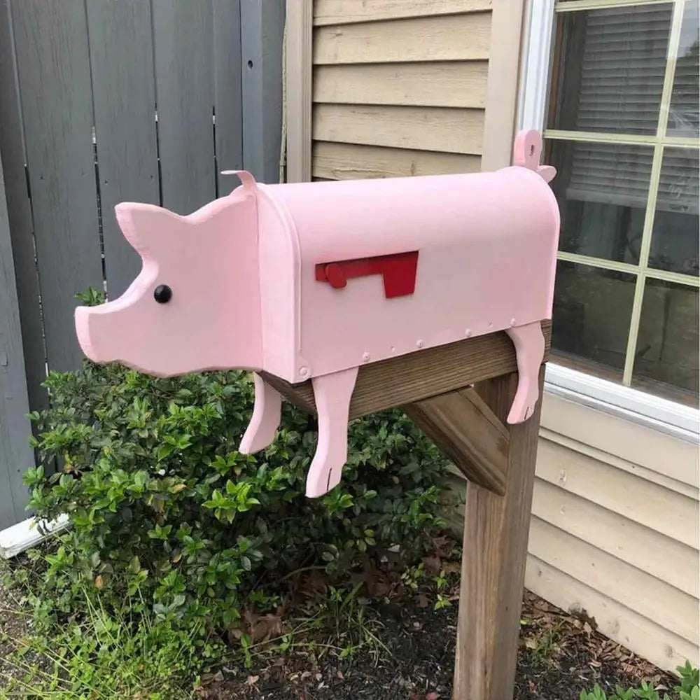 Handgemaakt Dieren Mailbox van Roestvrij Metaal