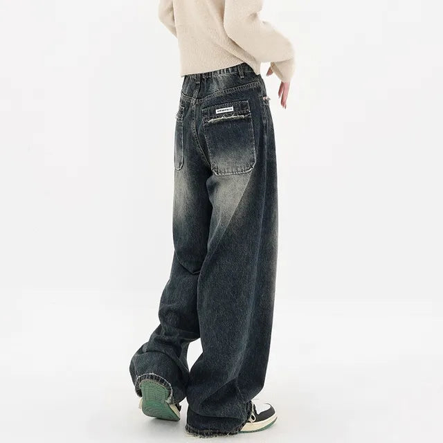 Retro Harajuku Baggy Jeans - Sommerlicher Stil