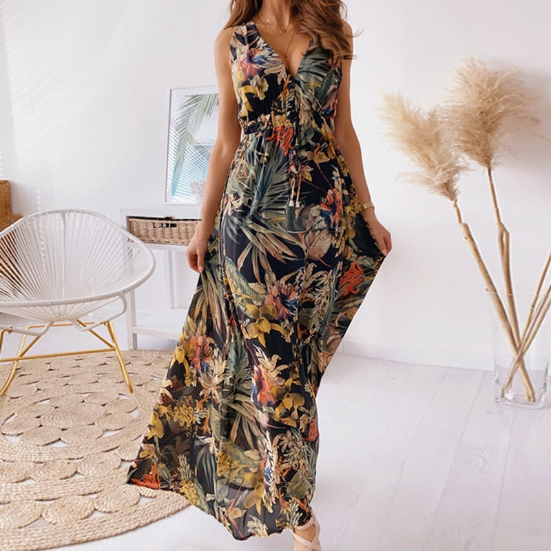 SunnyDays Maxi Dress