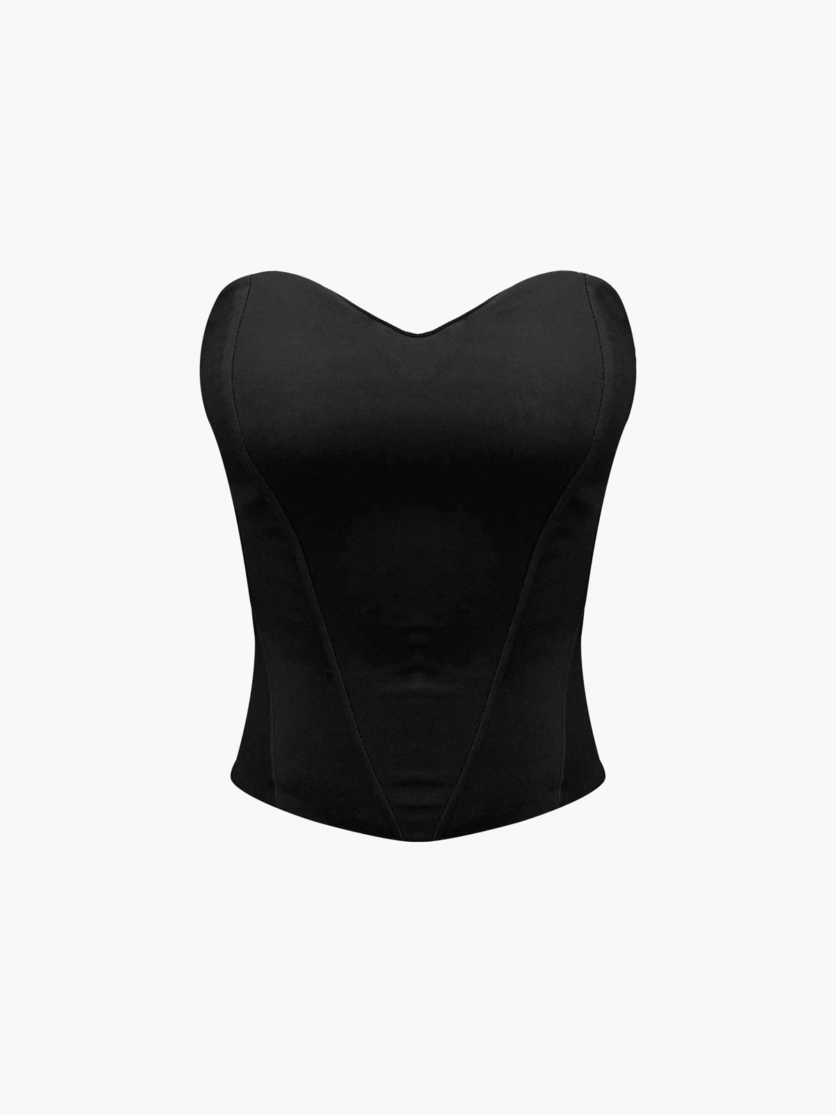 Heidi | Stylish heart-shaped neck corset top