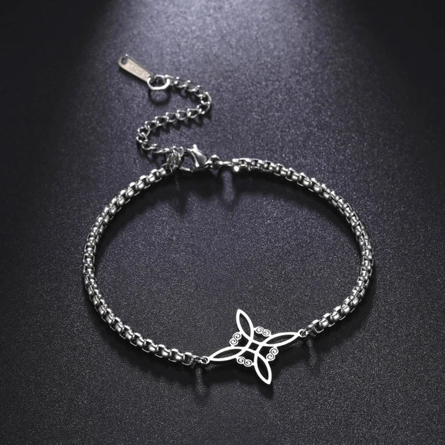 Betoverende Hekserij Heks Knoop Bedelarmband