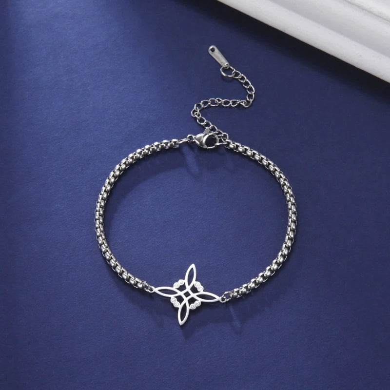 Betoverende Hekserij Heks Knoop Bedelarmband