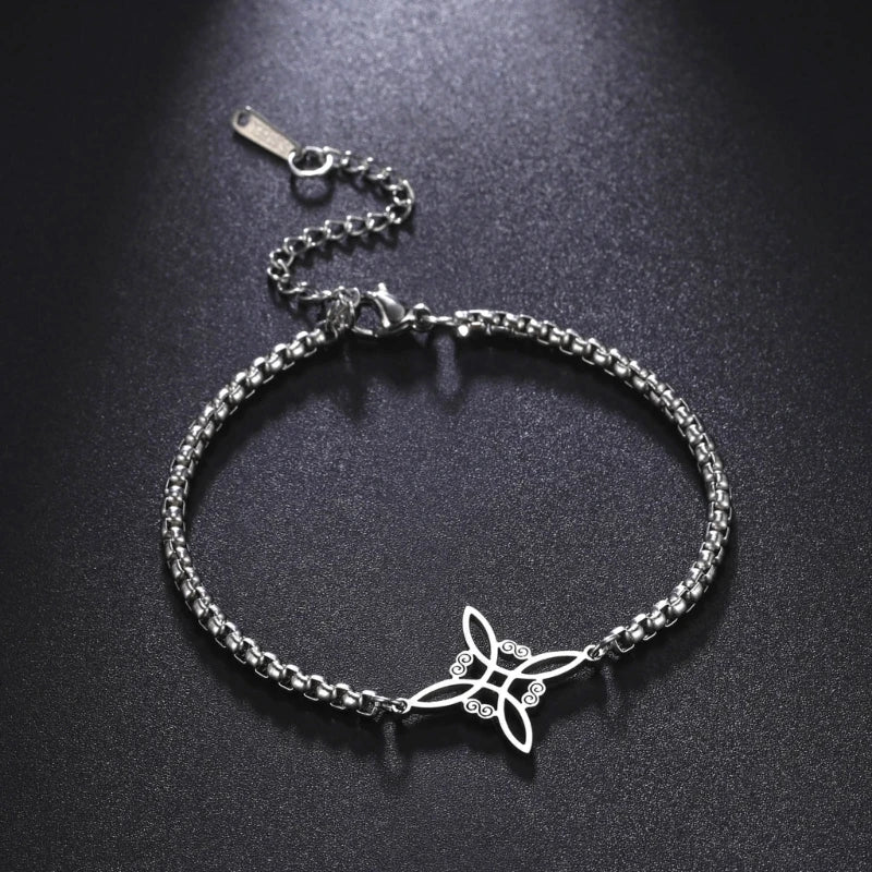 Betoverende Hekserij Heks Knoop Bedelarmband