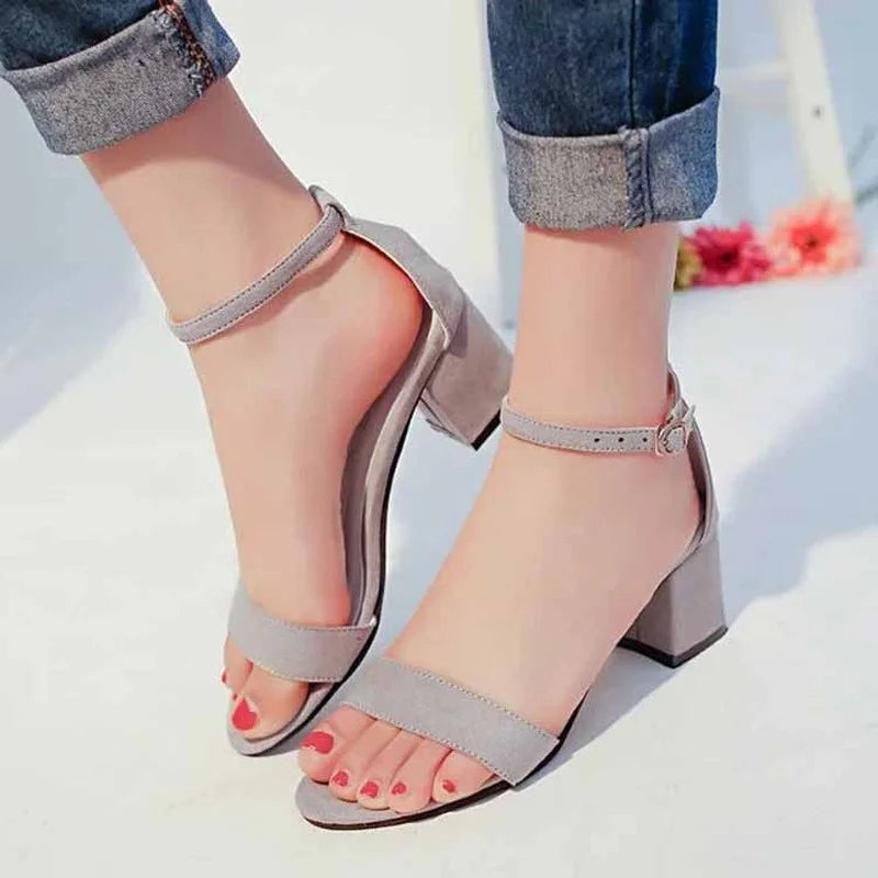 Femina Fashion Summer Pumps with Peep Toe