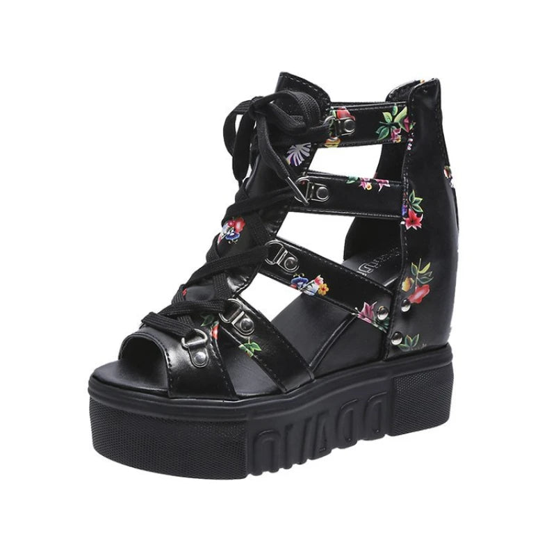 LunaChic Stylish Summer Platform Sandals